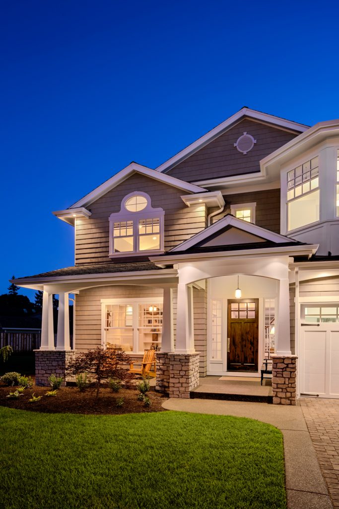 New Luxury Home Exterior