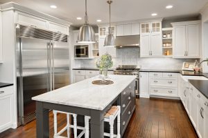 Remodeled Kitchen in a Luxury Home